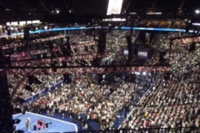 The 2012 Democratic National Convention DNC in Charlotte NC CNA US Catholic News 9 6 12