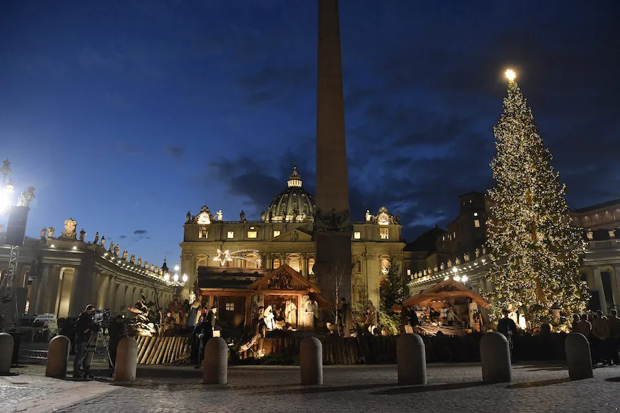 The 2019 Vatican nativity scene and Christmas tree. ?w=200&h=150