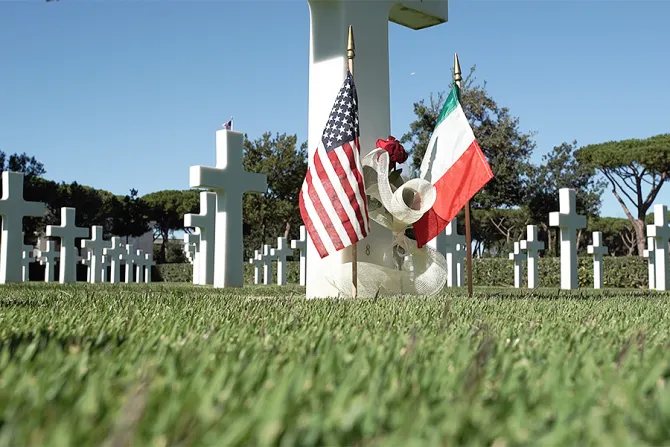 The American Cemetery in Nettuno Italy on Oct 31 2017 Credit Massimiliano Valenti CNA