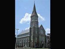 The Cathedral of St. Mary of the Assumption in Fall River, Mass. 