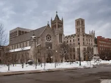 The Cathedral of the Immaculate Conception in Syracuse, New York. 