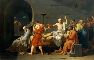 Jacques-Louis David's Death of Socrates 
