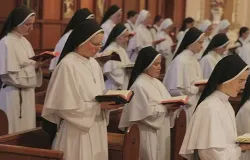 The Dominican Sisters of Mary Mother of the Eucharist sing in choir. ?w=200&h=150