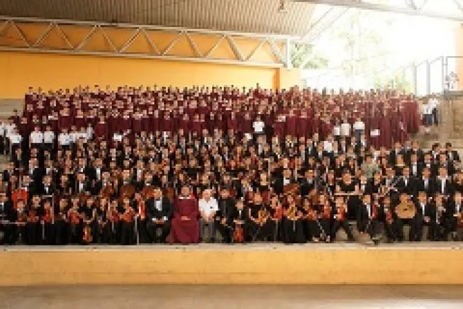 The Don Bosco Youth Symphonic Orchestra Photo courtesy of Fr Jose Maria Moratalla Escudero CNA 7 23 14