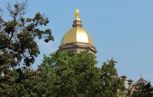 The University of Notre Dame's Golden Dome.   Matthew D Britt via Flickr (CC BY-NC-SA 2.0).