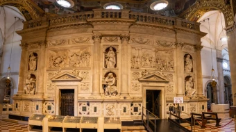 The Holy House of Our Lady in the Shrine of Loreto.