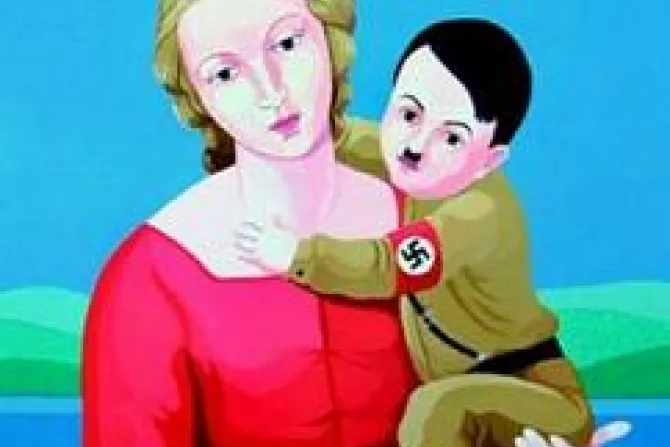 The Madonna of the Third Reich by Giuseppe Veneziano