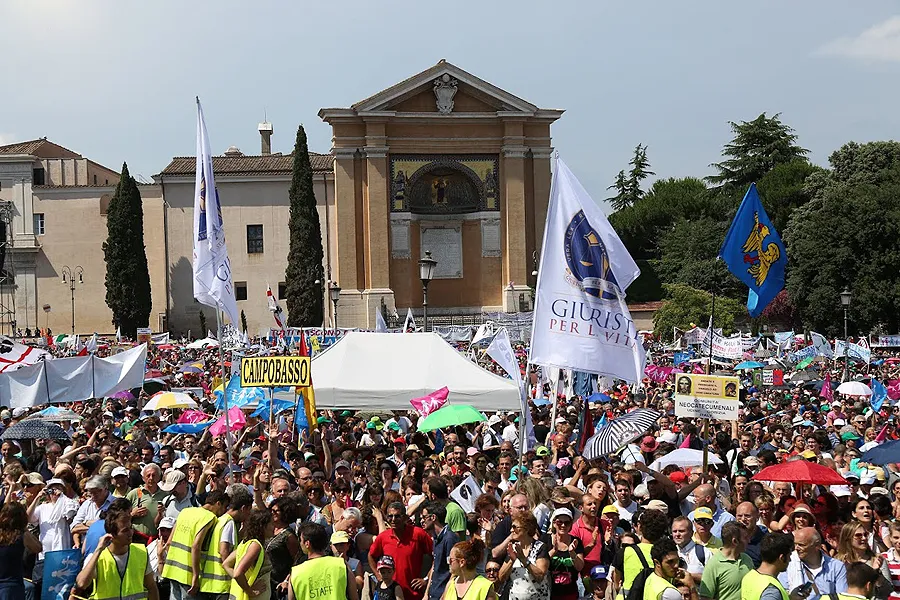 The "Defend our Children" demonstration against a civil unions bill, at the St. John Piazza in Rome, June 20, 2015. ?w=200&h=150