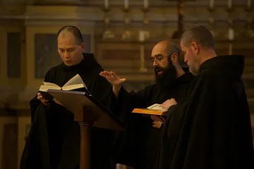 The Monks of Norcia 7 for their new album Benedicta Marian Chant for Norcia Credit Christopher McLallen Courtesy of Benedicta de Montfort Music CNA 6 2 15