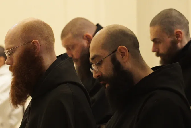 The Monks of Norcia 9 for their new album Benedicta Marian Chant for Norcia Credit Christopher McLallen Courtesy of Benedicta de Montfort Music CNA 6 2 15