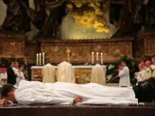 A Mass of diaconal ordination said in St. Peter's Basilica, Oct. 1, 2015. 