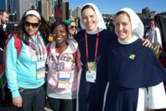 The Sisters for Life share their apostolate at WYD 2008 in Sydney CNA World Catholic News 5 27 11