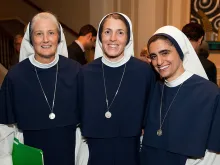 Sisters of Life at a 2010 benefit dinner. 
