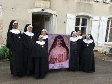 The Adorers of the Sacred Heart of Jesus of Montmartre at Maison Garnier, birthplace of their foundress, Servant of God Marie--Adèle Garnier. Photo courtesy of the Tyburn Nuns.