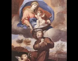 The Virgin Mary Giving the Scapular to St. Simon Stock.?w=200&h=150
