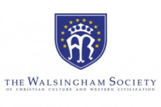The Walsingham Society of Christian Culture and Western Civilization logo CNA US Catholic News 6 18 12