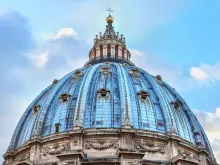 The dome of St. Peter's Basilica. 
