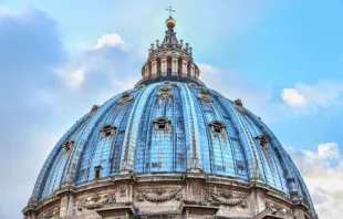 The dome of St. Peter's Basilica.   Luxerendering/Shutterstock.