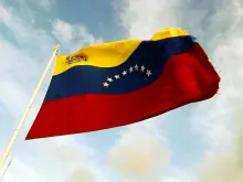 The flag of Venezuela. 