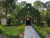 The historic shrine chapel of Our Lady of La Leche in St. Augustine, Florida. Photo courtesy of the Diocese of St. Augustine.