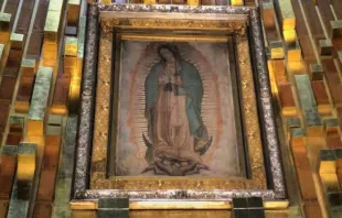 The image of Our Lady of Guadalupe in Mexico City, Mexico.   David Ramos/CNA