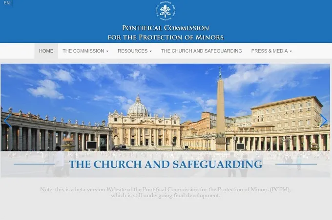 The new website for the Pontifical Commission for the Protection of Minors. ?w=200&h=150