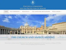 The new website for the Pontifical Commission for the Protection of Minors. 
