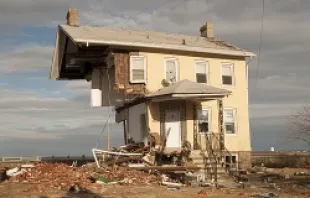 The remains of a home in Union Beach, NJ on Nov. 8, 2012 stand as a stark reminder of the power of Hurricane Sandy after it swept through the area.   Patsy Lynch/FEMA.