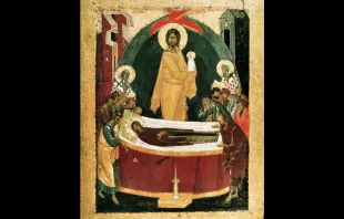 Theophanes the Greek's Dormition of the Mother of God (1392). 