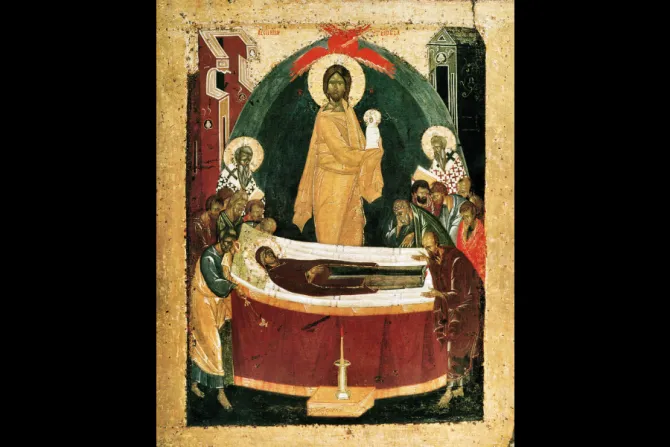 Theophanes the Greeks Dormition of the Mother of God 1392