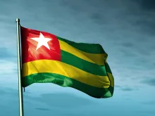 Togo flag. 