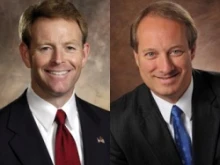 Tony Perkins, president of Family Research Council and Kelly Shackelford, president and CEO of Liberty Institute.