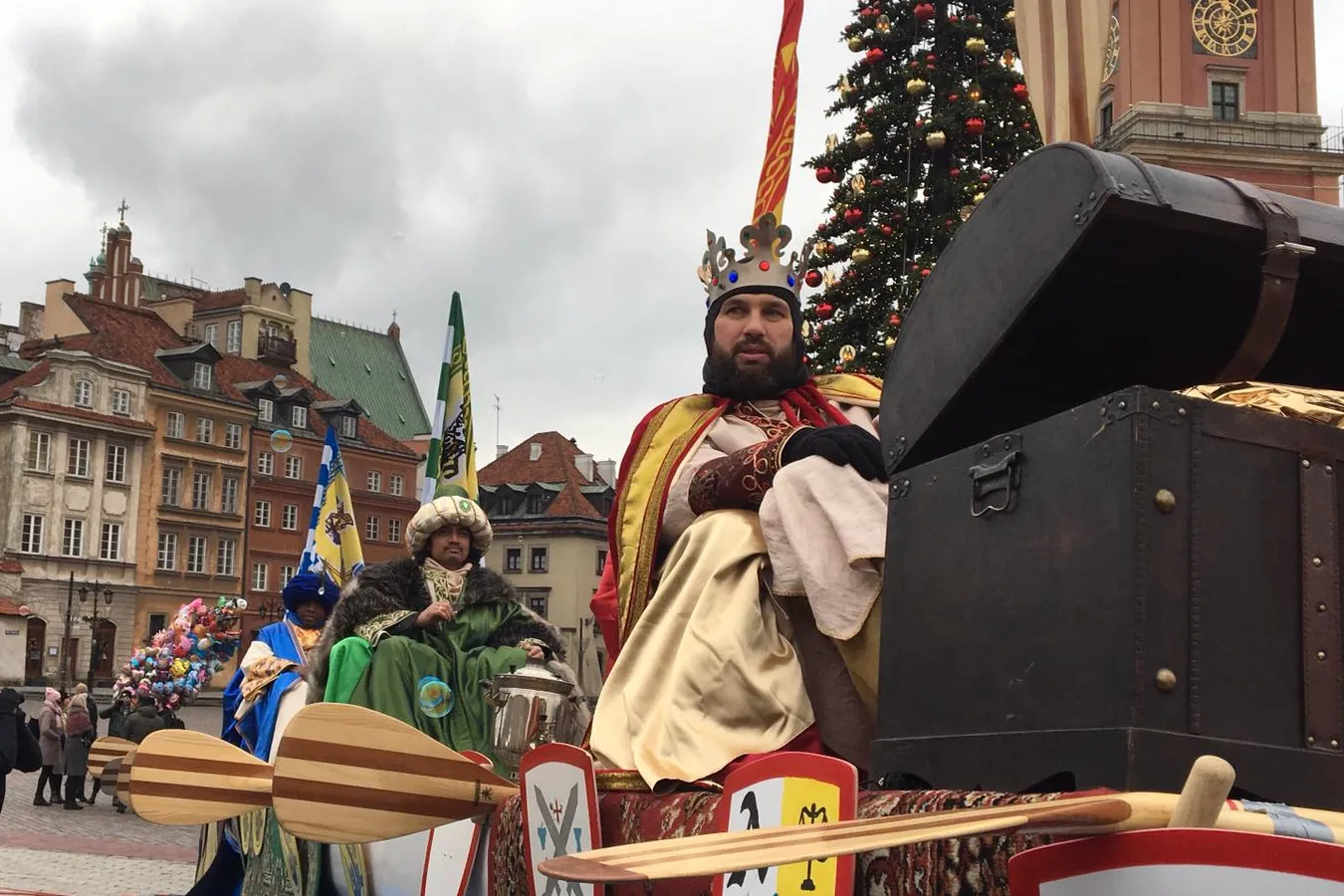 A Three Kings parade in Castle Square, Warsaw, Poland, Jan. 6, 2021. Photo credits: Karol Darmoros/Polskie Radio and Orszak Trzech Króli.?w=200&h=150