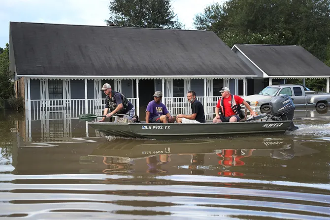 Torrential rains bring historic floods to southern Louisiana Credit Joe Raedle Getty Images CNA