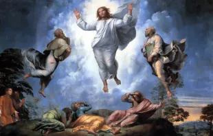 Detail from Raphael's Transfiguration (1516-20). 