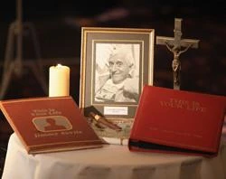 A table of tributes to Sir Jimmy Savile at his wake. ?w=200&h=150