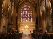Trinity Episcopal Church in Lower Manhattan. 