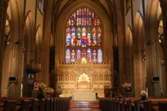 Trinity Episcopal Church in Lower Manhattan Credit Daniel Schwen CC BY SA 30 CNA US Catholic News 10 31 11