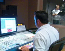 Actor Brian Cox in the soundbooth recording for The Truth and Life Bible?w=200&h=150