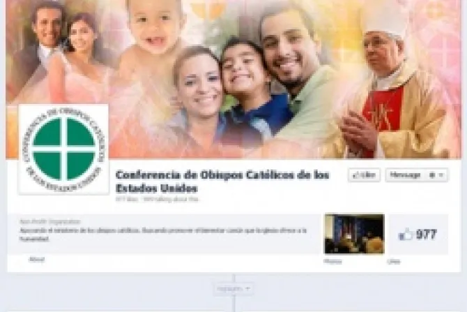 USCCB Spanish Facebook page CNA US Catholic News 9 19 12