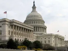 U.S. Capitol, Senate side.  public domain.