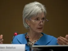 U.S. Health and Human Services Secretary Kathleen Sebelius. 