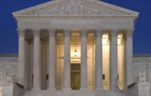 The U.S. Supreme Court building in D.C. 