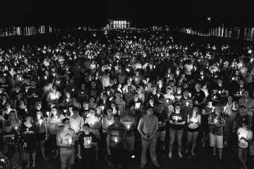 UVA candle light vigil for Charlottesville Credit Rick Stillings via Flickr CC BY NC SA 20 CNA