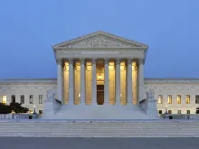 The Supreme Court building in Washington, D.C. 