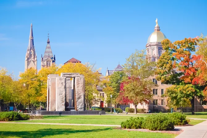 University of Notre Dame Credit Chuck W Walker Shutterstock CNA