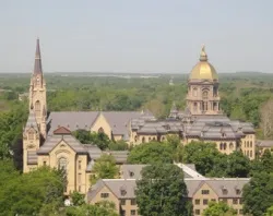 The University of Notre Dame's administration building and Sacred Heart Basilica. ?w=200&h=150