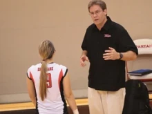 University of Tampa women’s volleyball coach Chris Catanach. 