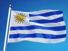 Uruguay flag. 