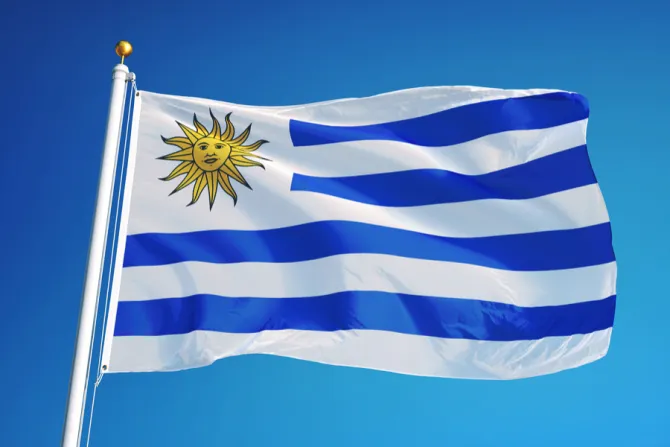 Uruguay flag Creditrailway fx  Shutterstock